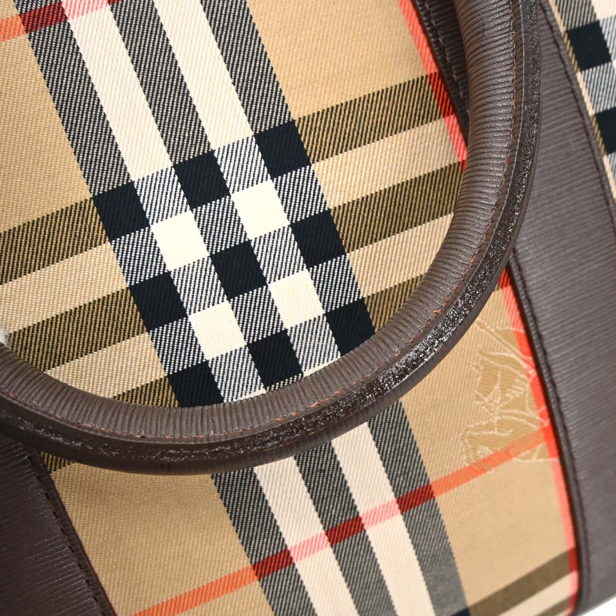 Burberry Burberrys Beige House Check Handbag