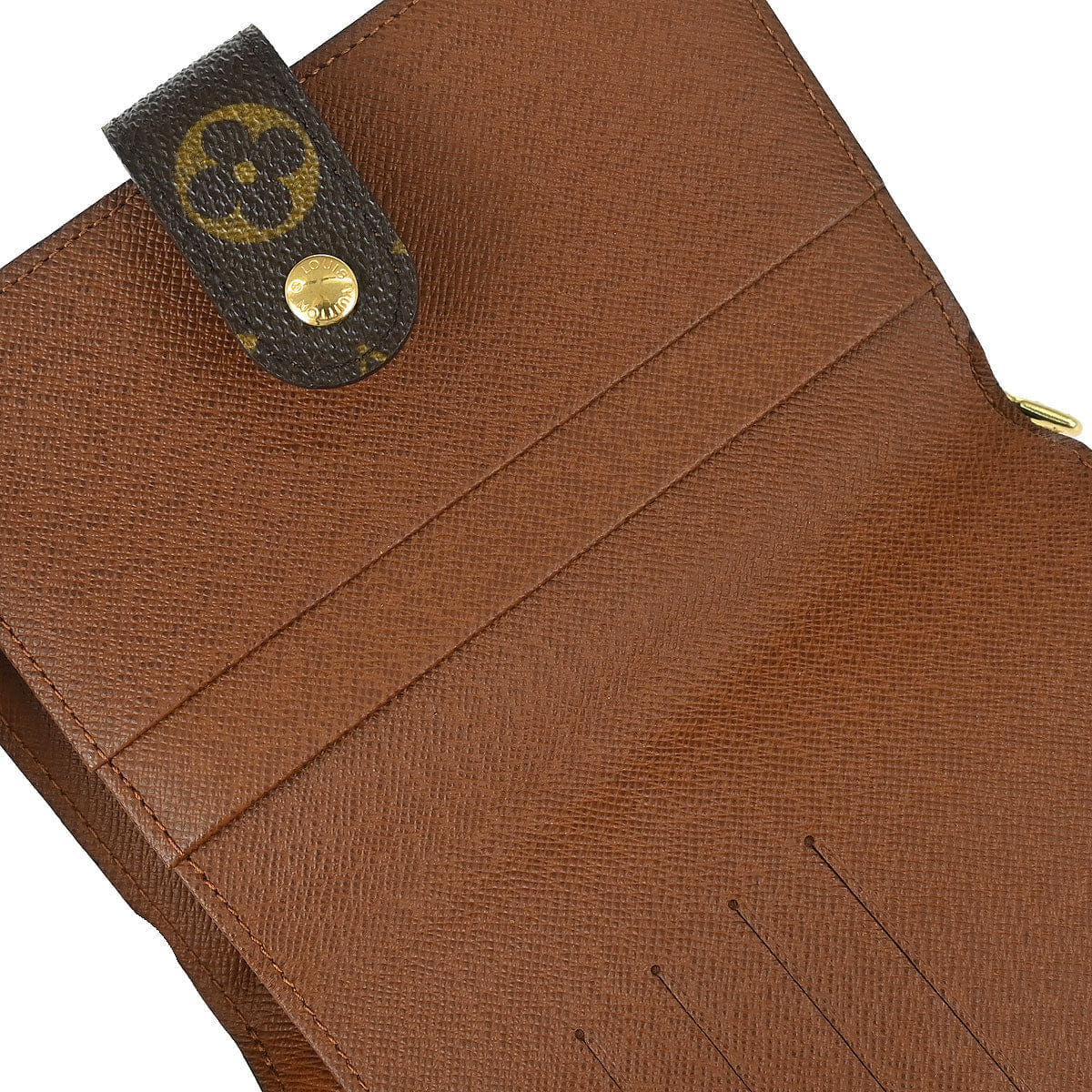 Louis Vuitton Monogram Porte Papier Wallet M61207