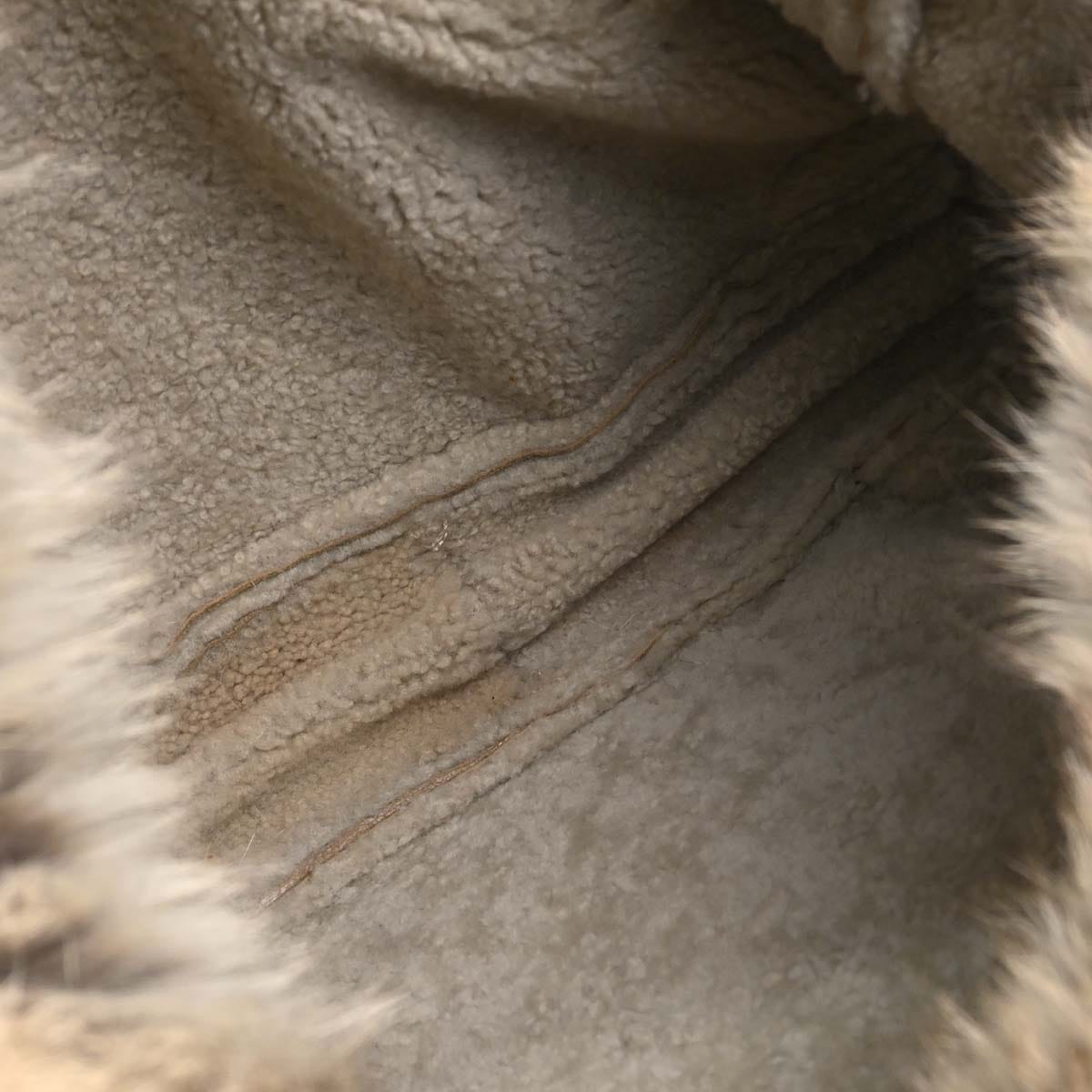 Prada * Beige Mink Fur Tote Handbag