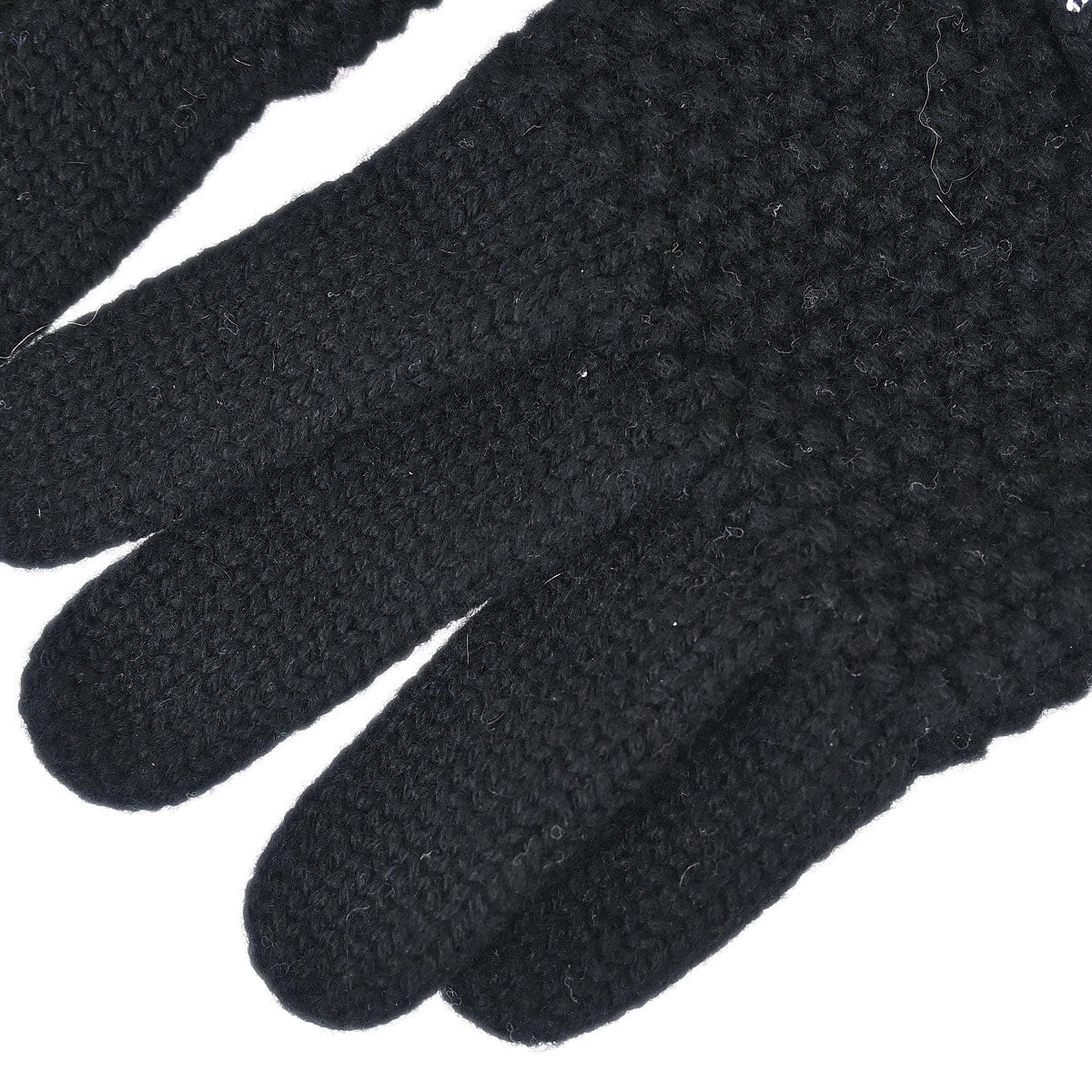 Chanel Gloves Black Small Good