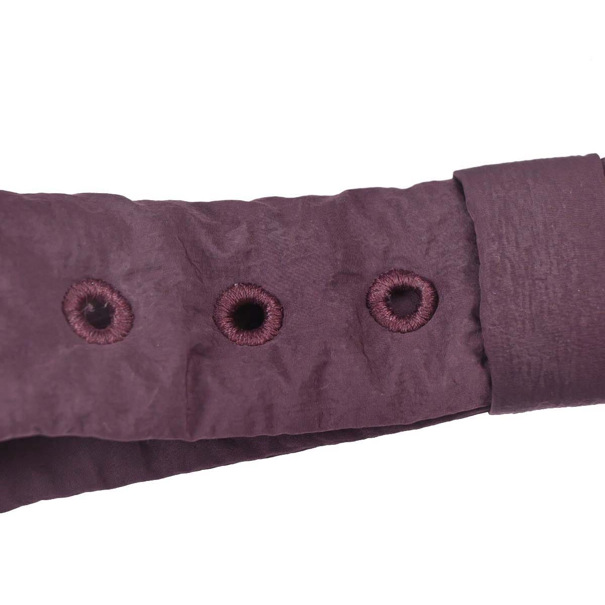 Bottega Veneta Purple Nylon Maxi Intrecciato Cassette Shoulder Bag