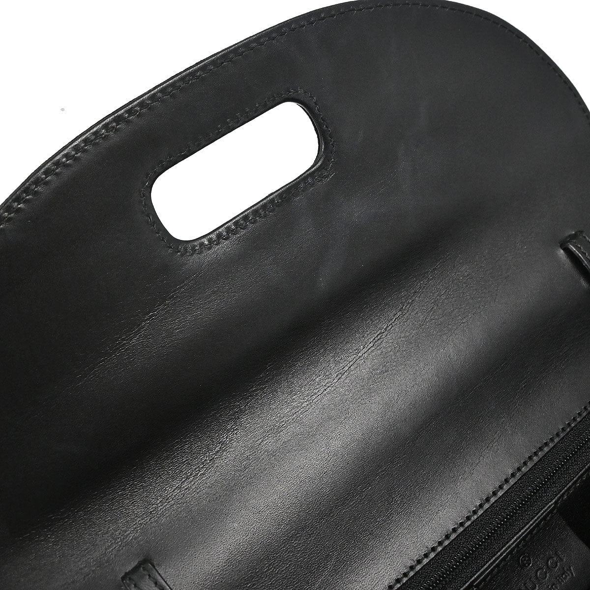 Gucci Black Felt 2way Shoulder Handbag
