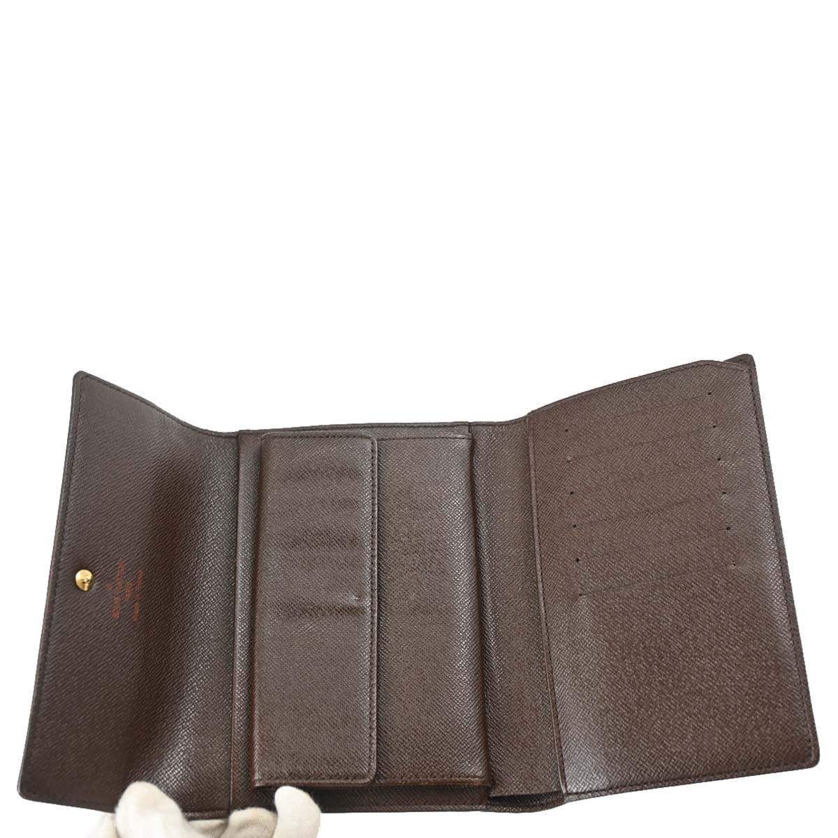 Louis Vuitton Damier Porte Tresor Etuy Papier Wallet N61202