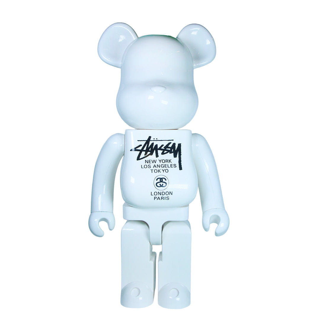 Archives 1000% Bearbrick Stussy (white)