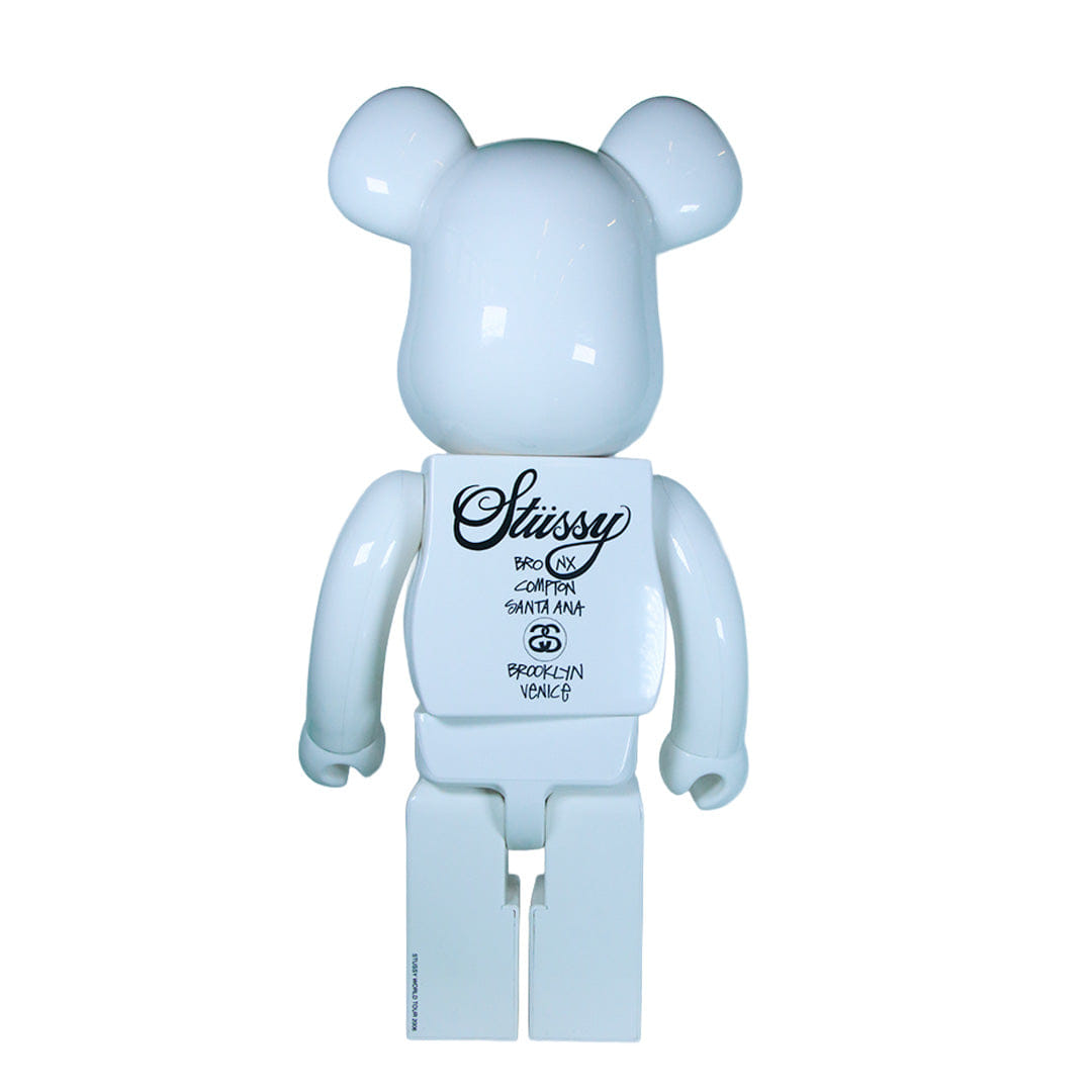 Archives 1000% Bearbrick Stussy (white)