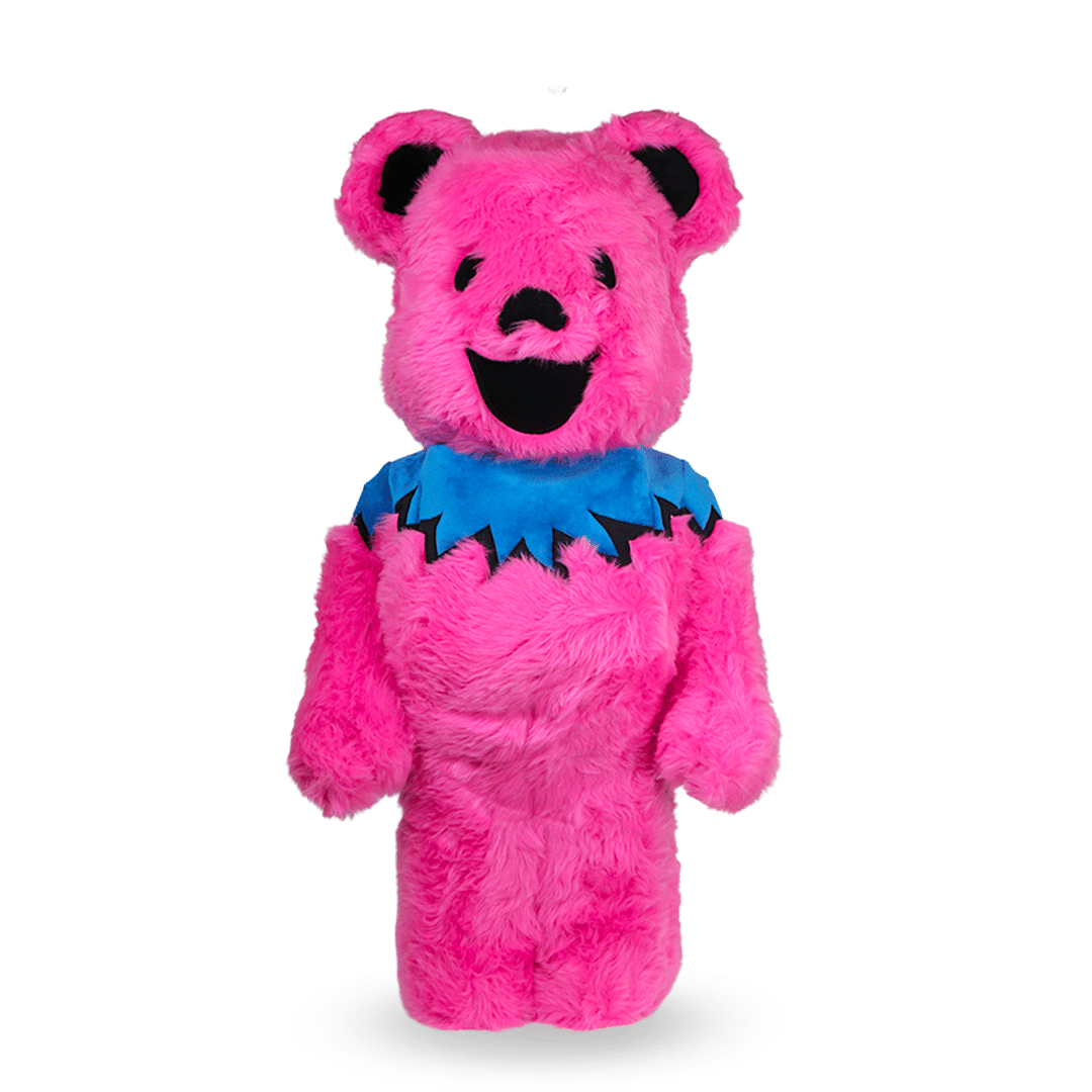 MEDICOM TOY 1000% Bearbrick Grateful Dead Dancing Bears Costume Ver. Pink