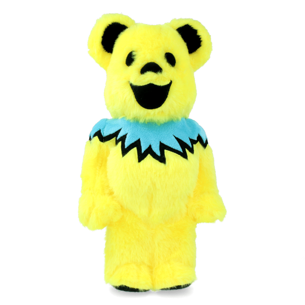 MEDICOM TOY 400% Bearbrick Grateful Dead Dancing Bears Costume Ver. Yellow