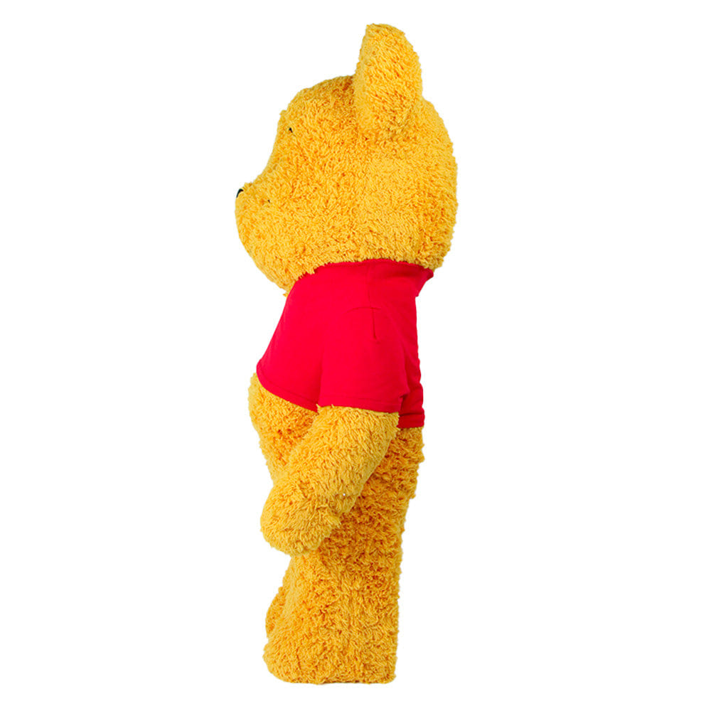 MEDICOM TOY 1000% Bearbrick Winnie the Pooh - Costume Ver. (Pile Fabric)