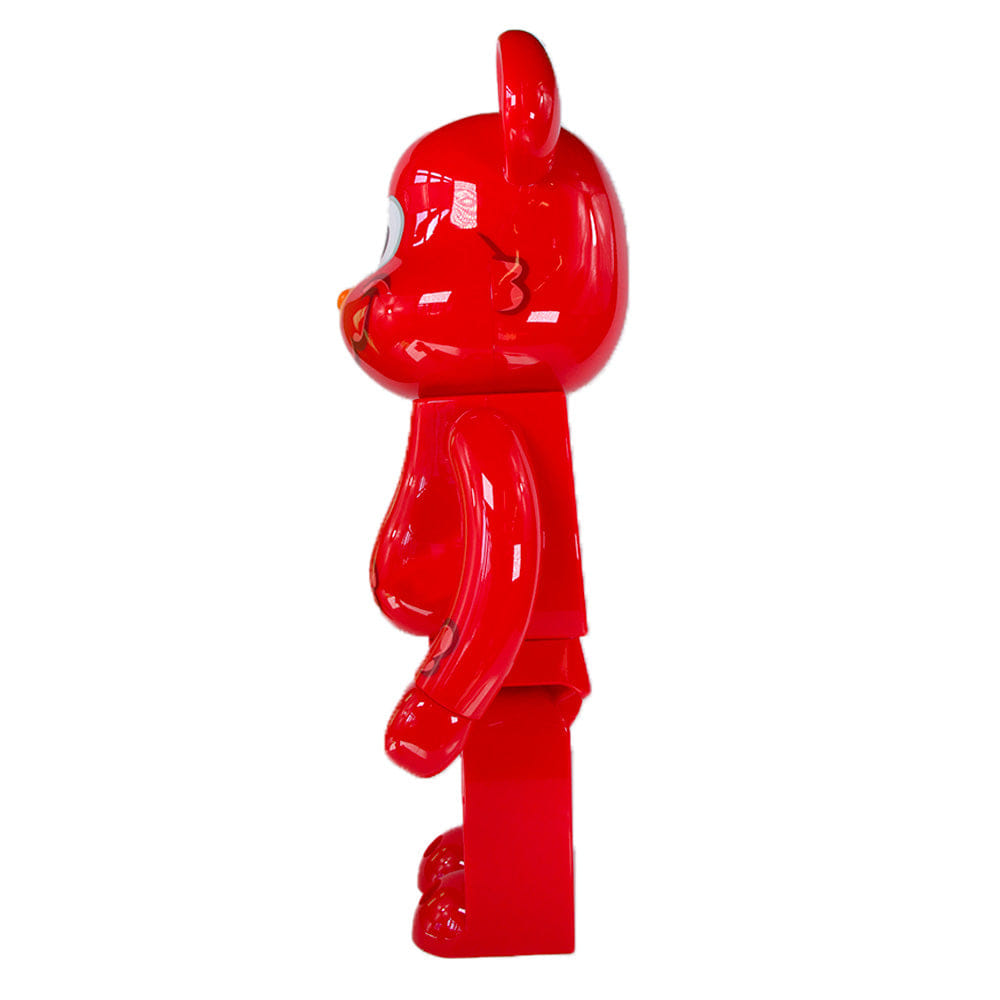 MEDICOM TOY 1000% Bearbrick Coin Parking Delivery x Sesame Street Elmo (CPD Ver.)