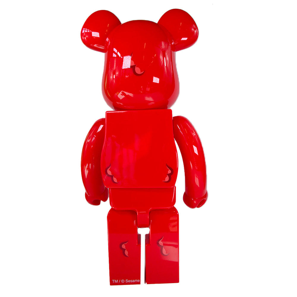 MEDICOM TOY 1000% Bearbrick Coin Parking Delivery x Sesame Street Elmo (CPD Ver.)