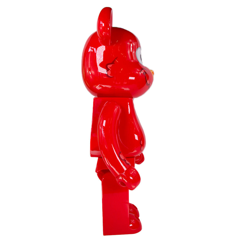MEDICOM TOY 1000% Bearbrick Coin Parking Delivery x Sesame Street Elmo (CPD Ver.)