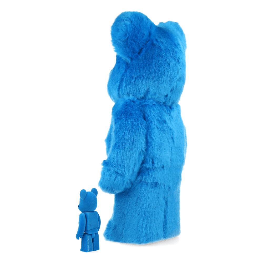 MEDICOM TOY 400% + 100% Bearbrick Coin Parking Delivery x Sesame Street Elmo (CPD Ver.) and Shiraishi-San (Sesame Street Ver.)