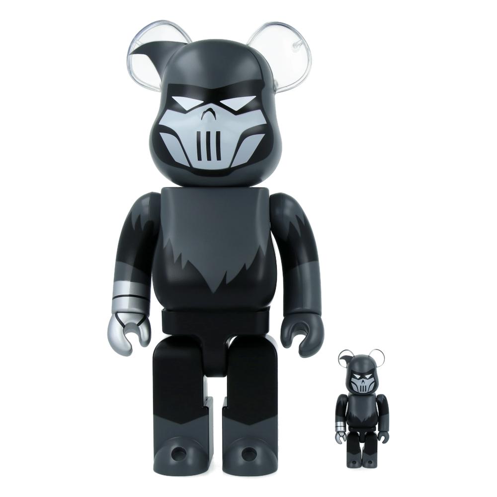 MEDICOM TOY 400% + 100% Bearbrick Phantasm (Batman The Animated Series Ver.)