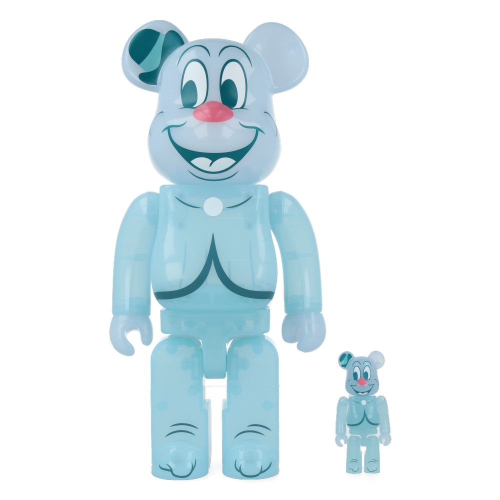MEDICOM TOY 400% + 100% Bearbrick Lonesome Ghosts (Disney)