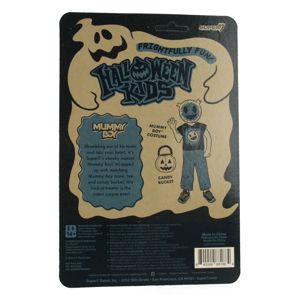 Super7 Mummy Boy (Super7 Graphic Tee) - Halloween Kids ReAction Figures