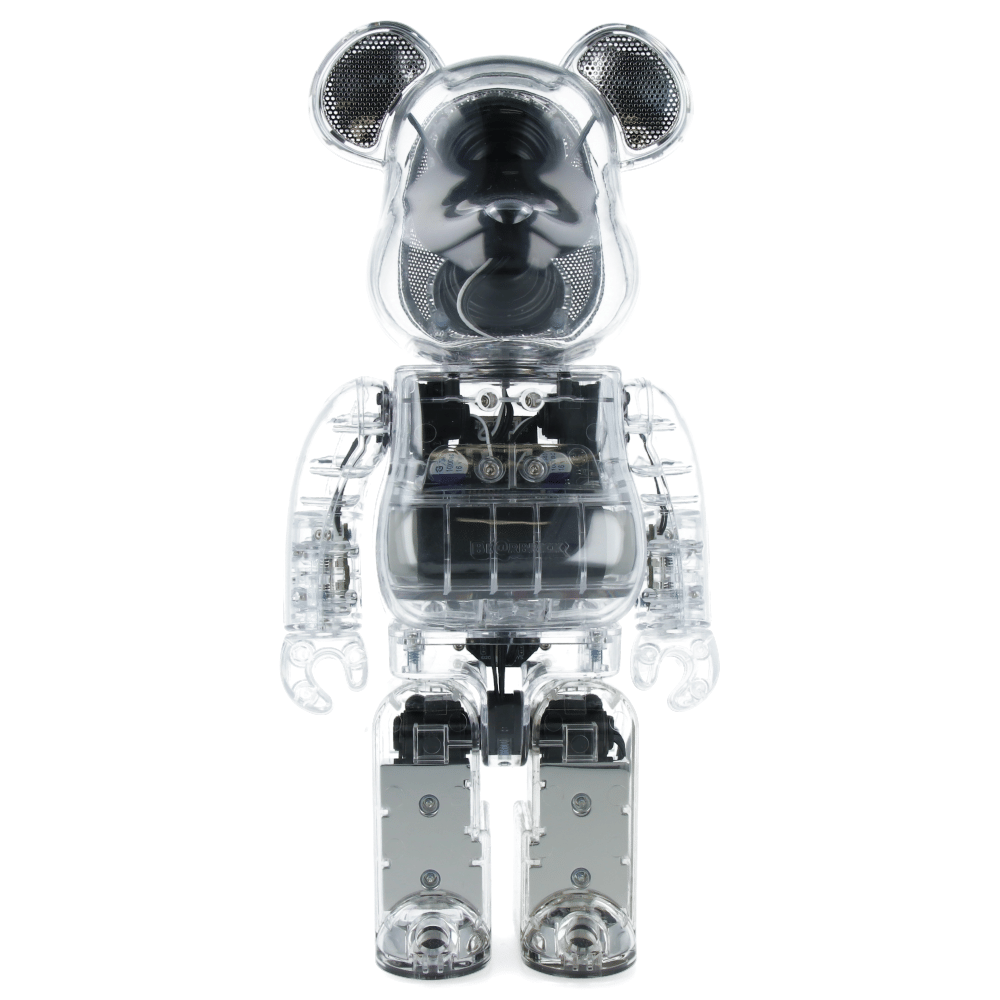 MEDICOM TOY 400% Bearbrick Portable Speaker Rinaro - Clear