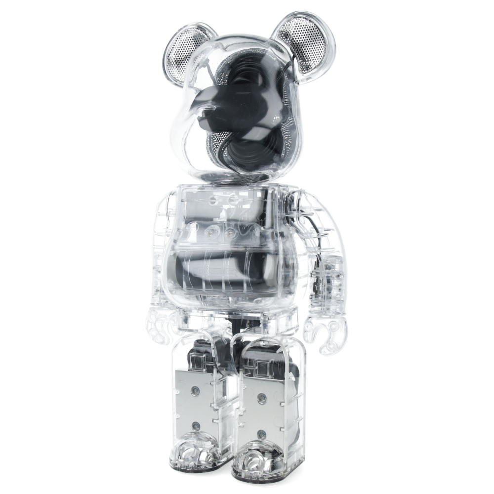 MEDICOM TOY 400% Bearbrick Portable Speaker Rinaro - Clear