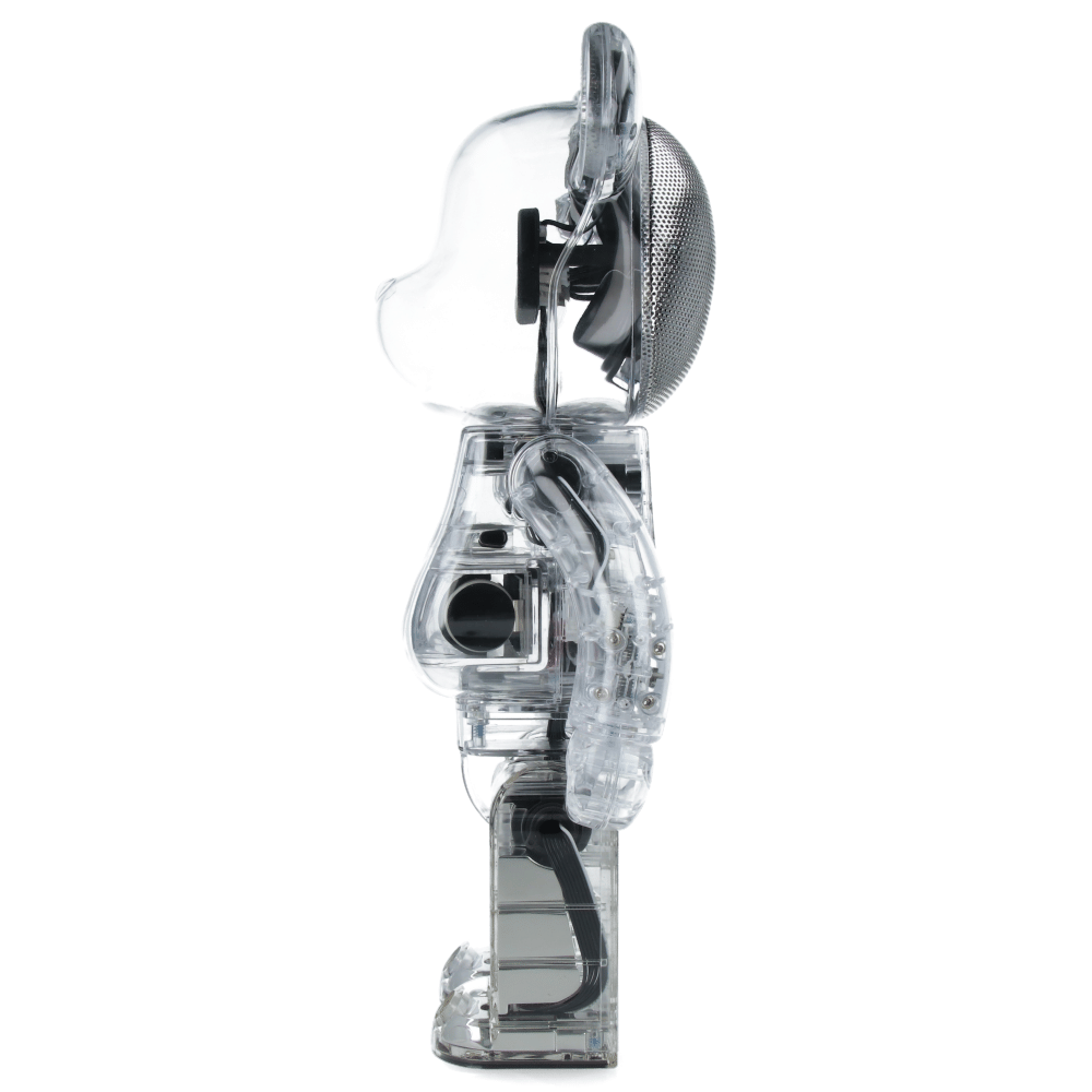 MEDICOM TOY 400% Bearbrick Portable Speaker Rinaro - Clear