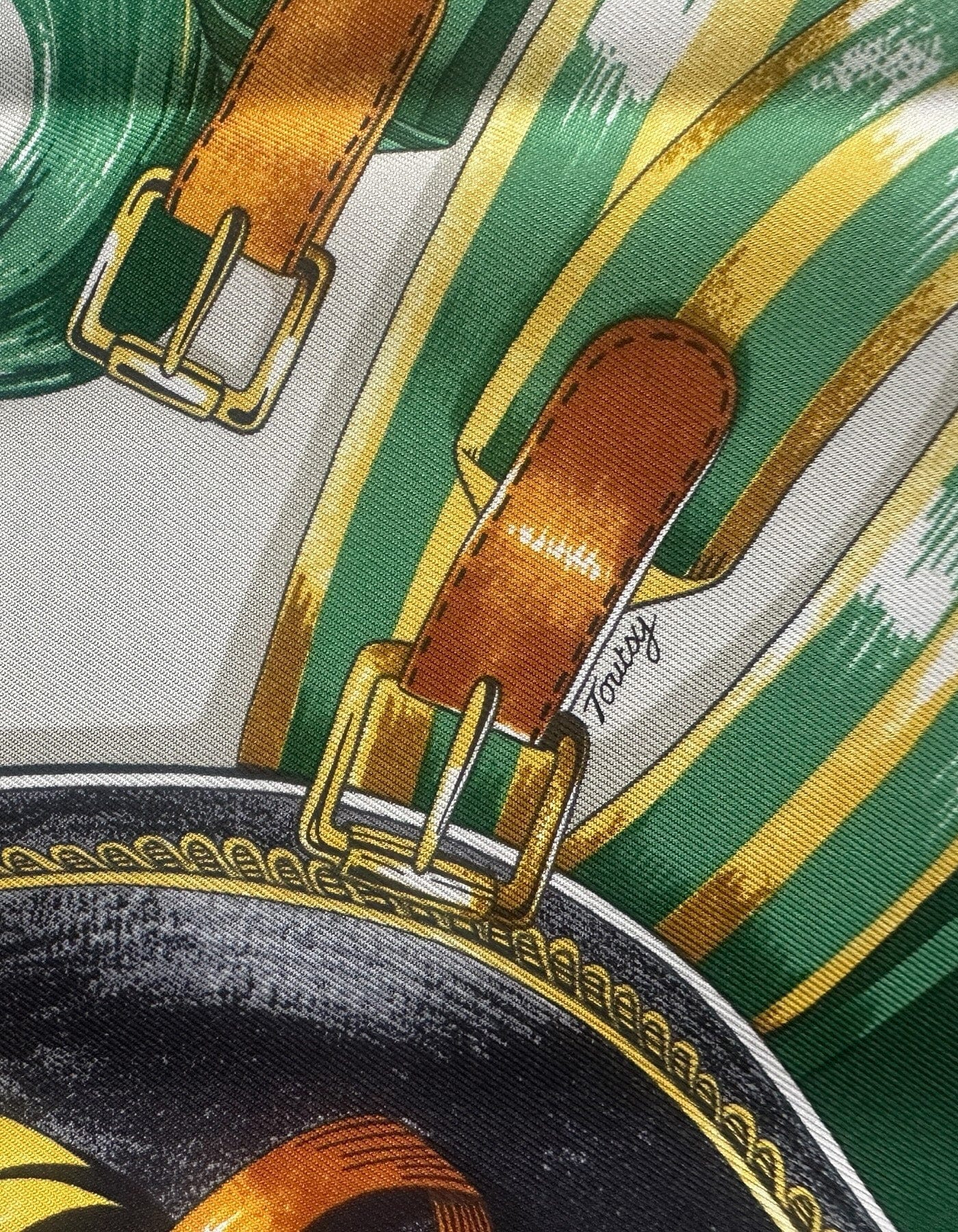 ASC Resale Hermes NWT Cavalcades 90cm Silk Scarf