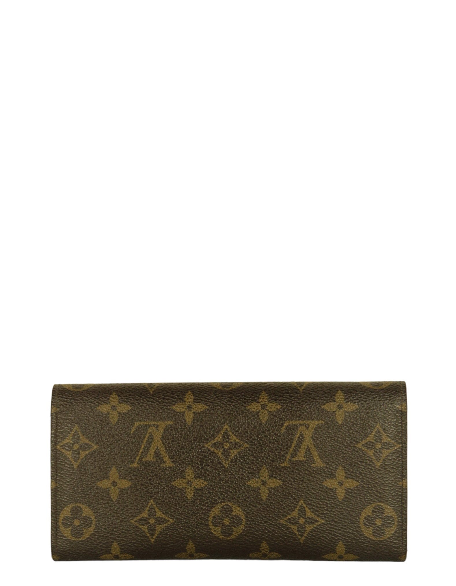 ASC Resale Louis Vuitton Monogram/ Green Emilie Wallet