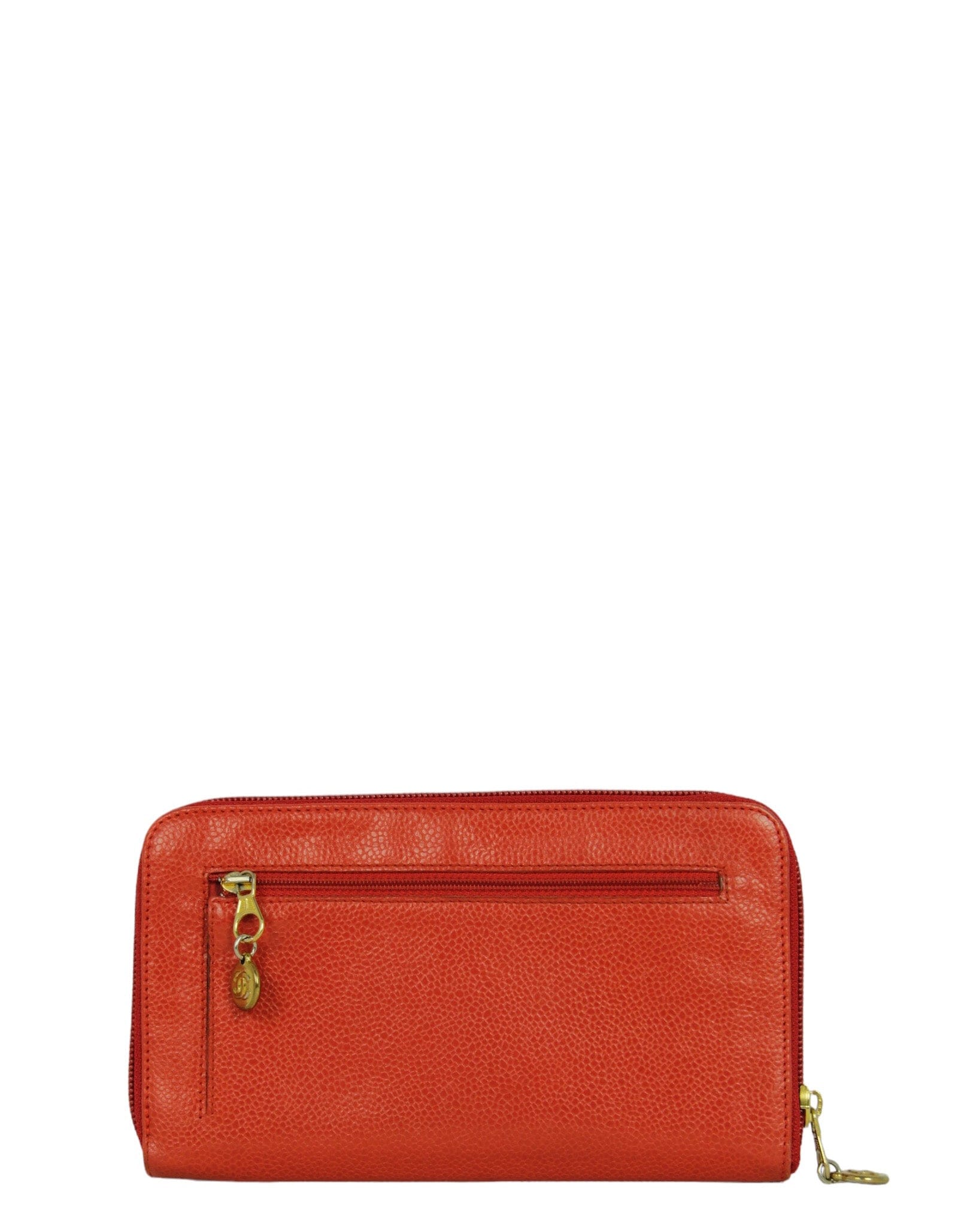 ASC Resale Chanel Red Caviar Timeless Wallet