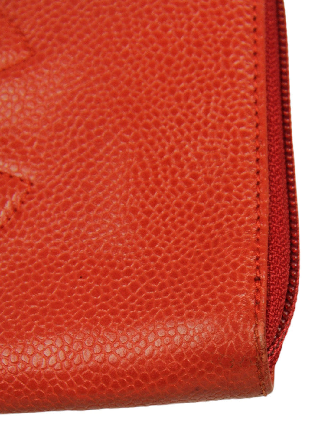ASC Resale Chanel Red Caviar Timeless Wallet