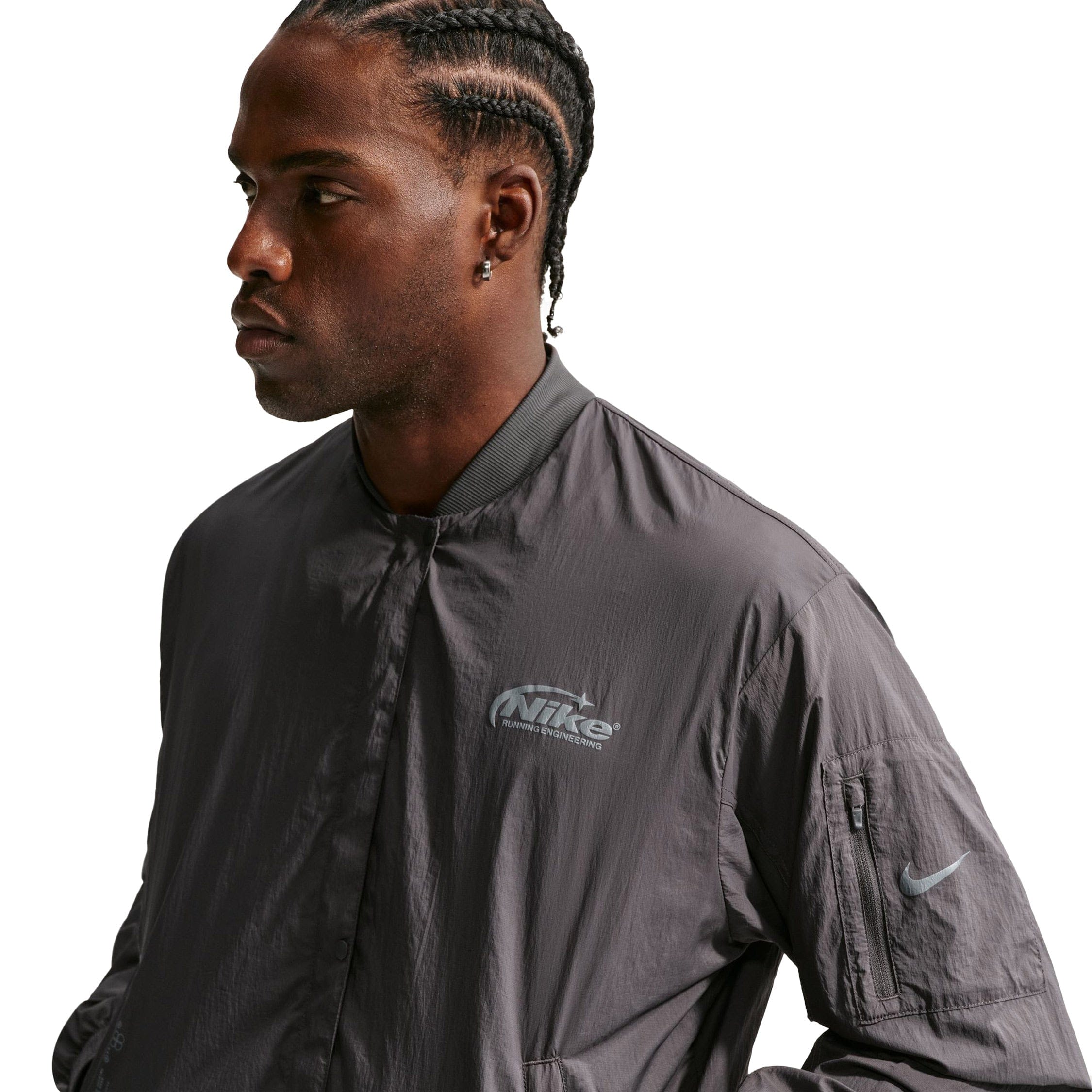 Nike Repel UV Protection Running Bomber Jacket