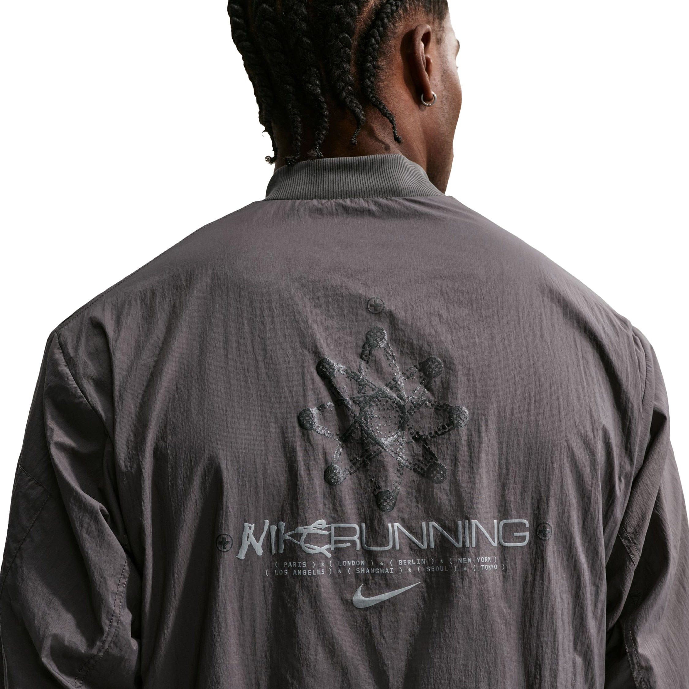 Nike Repel UV Protection Running Bomber Jacket