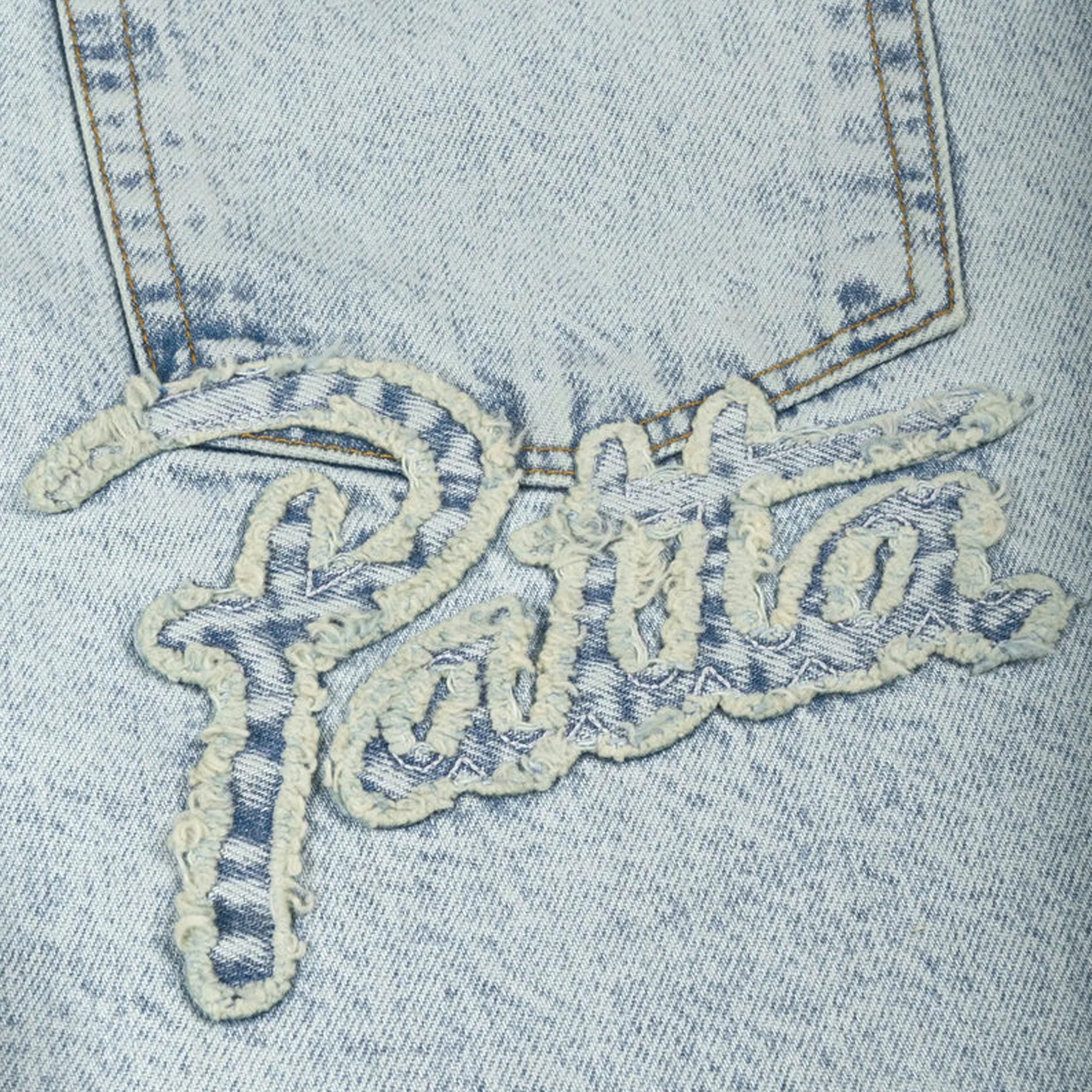 Patta Light Wash Denim Shorts