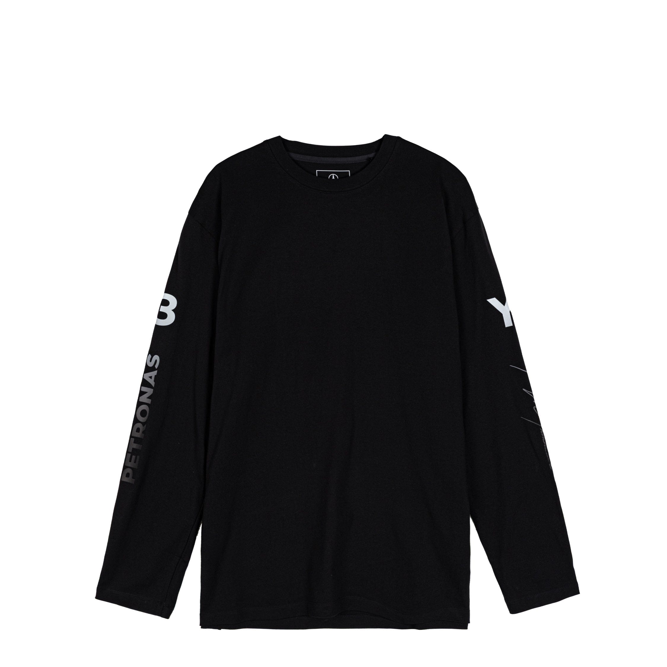 Adidas Y-3 x Mercedes-AMG PETRONAS F1 Team Chaos Logo Long Sleeve Tee