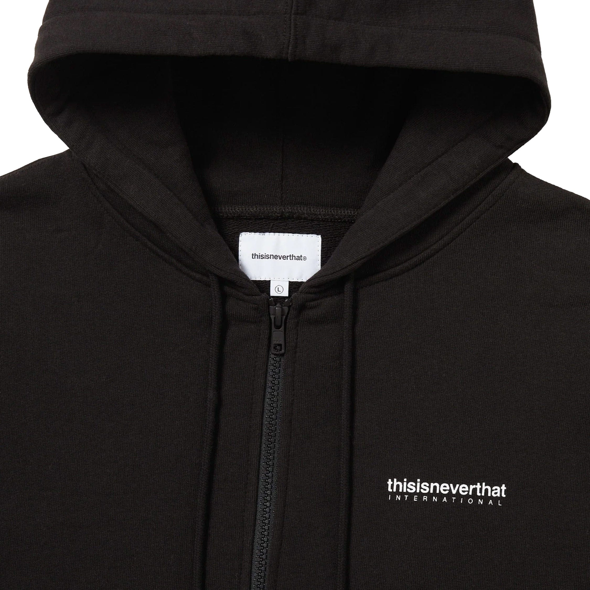 thisisneverthat INTL. Logo Zip Up Hoodie