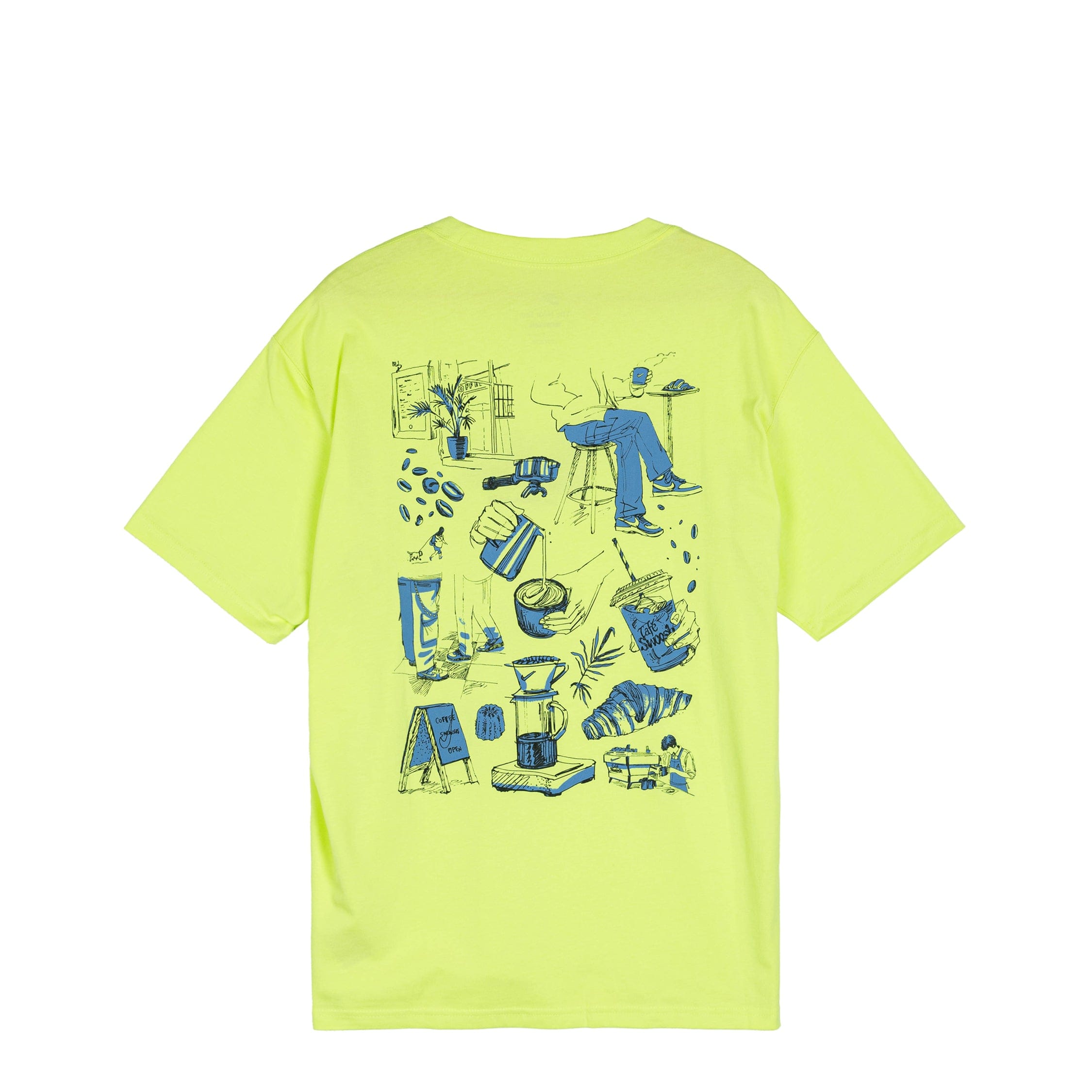 Nike Cafe Swoosh Illustration T-Shirt