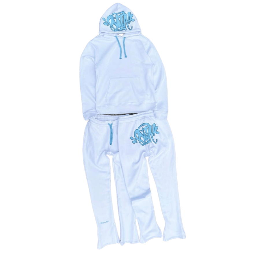Syna World Tracksuit Set White Blue (Australia Exclusive)