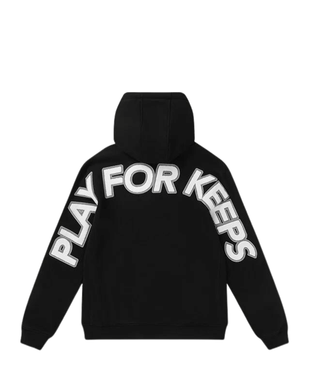Geedup Play For Keeps Hoodie Black White