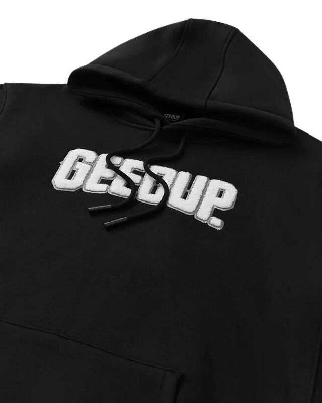 Geedup Play For Keeps Hoodie Black White