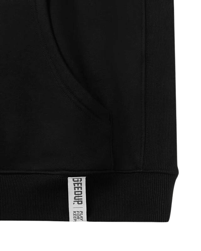 Geedup Play For Keeps Hoodie Black White