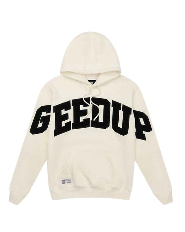 Geedup Team Logo Hoodie Buttercream Black