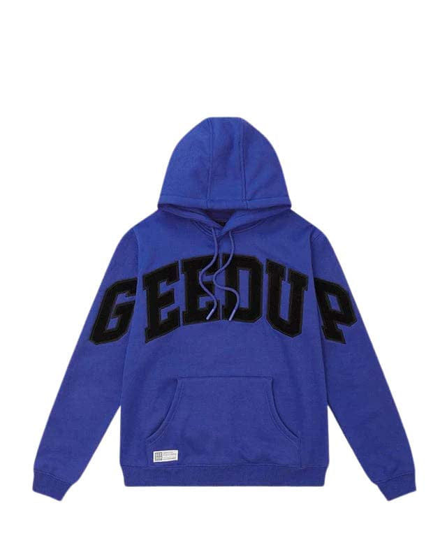 Geedup Team Logo Hoodie Royal Blue Black