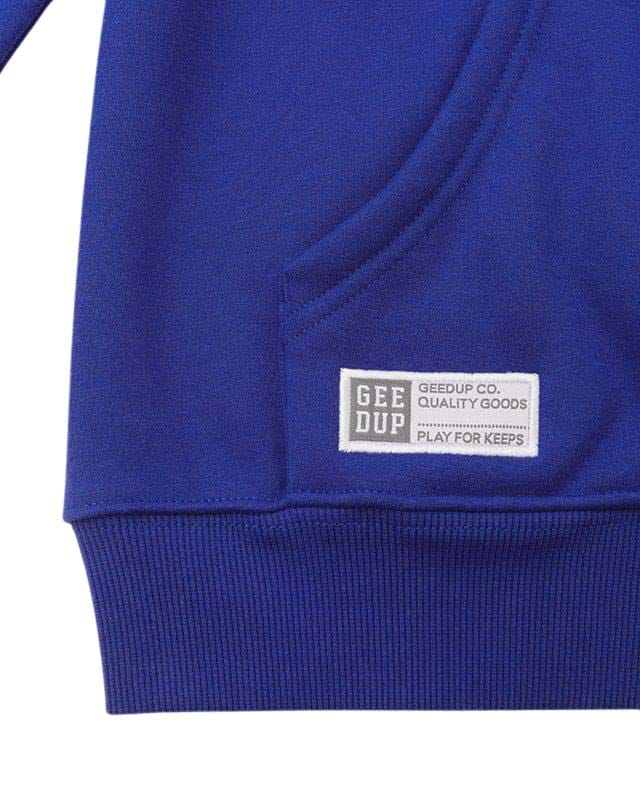Geedup Team Logo Hoodie Royal Blue Black