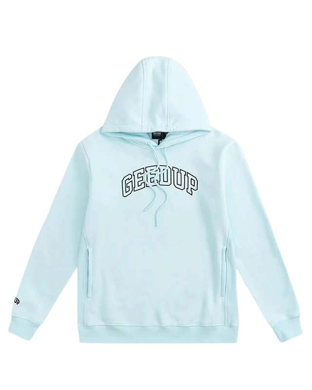 Geedup Proud Team Logo Hoodie Light Teal