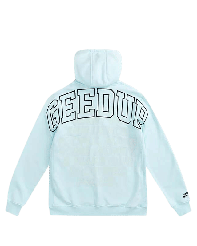 Geedup Proud Team Logo Hoodie Light Teal