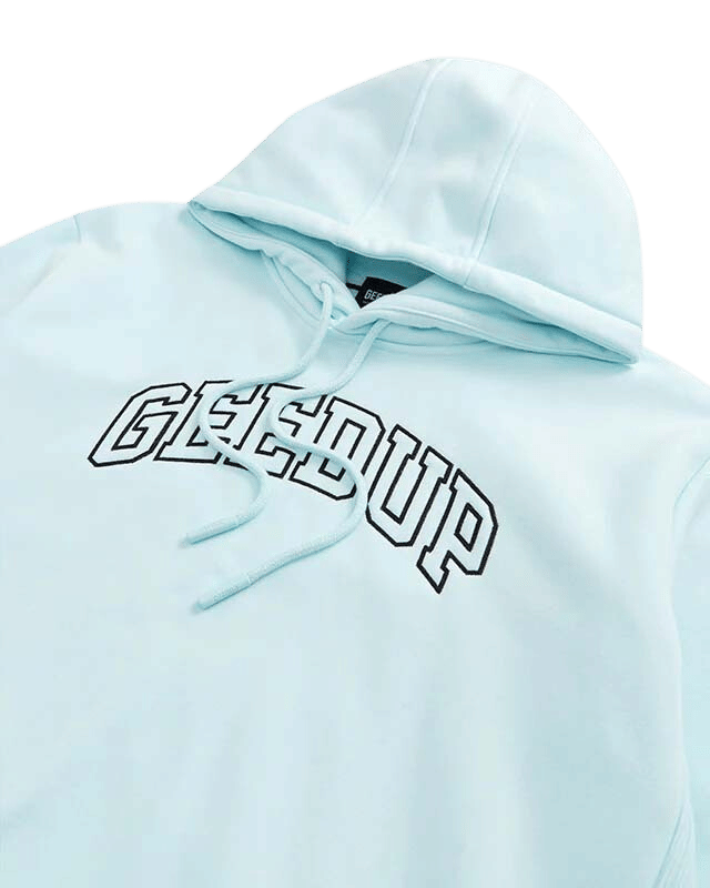 Geedup Proud Team Logo Hoodie Light Teal