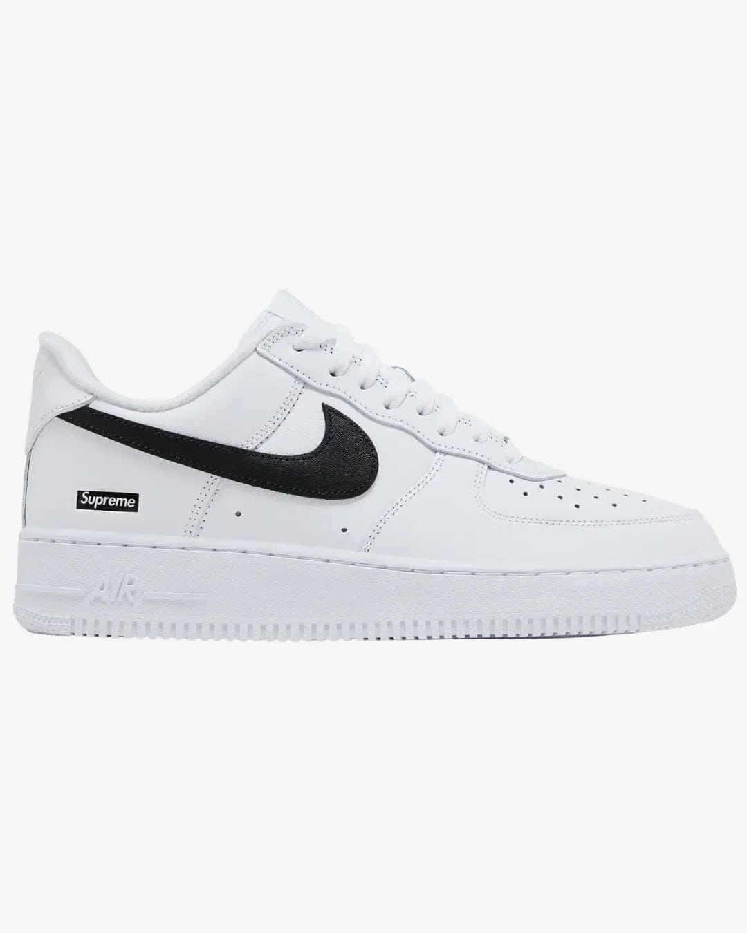 Nike Supreme x Air Force 1 Low Box Logo - White Black