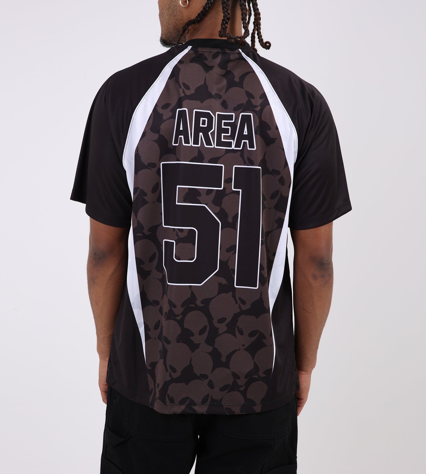 No Problemo Area 51 Football Shirt Black