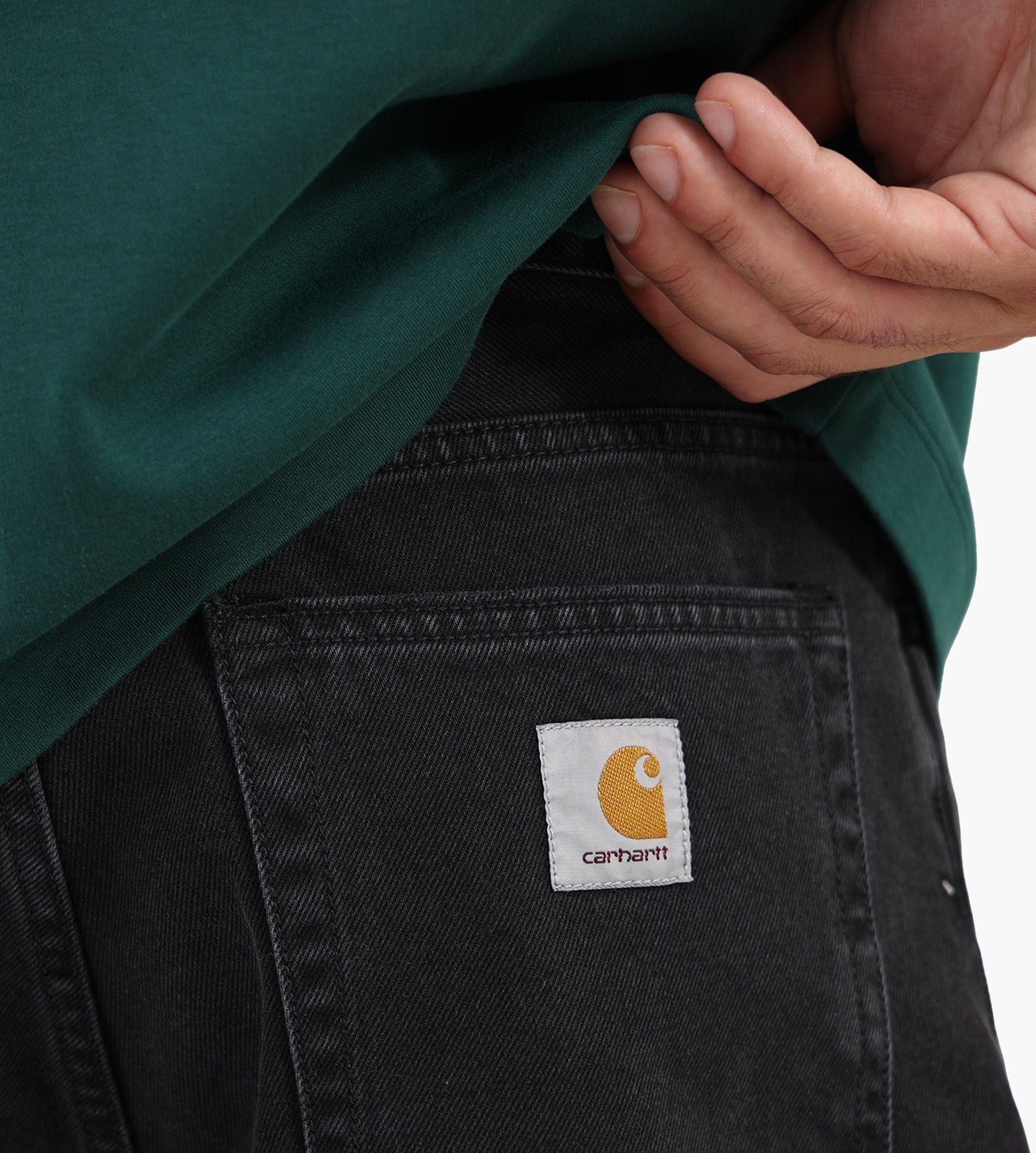 Carhartt WIP Landon Pant Black Stone Washed