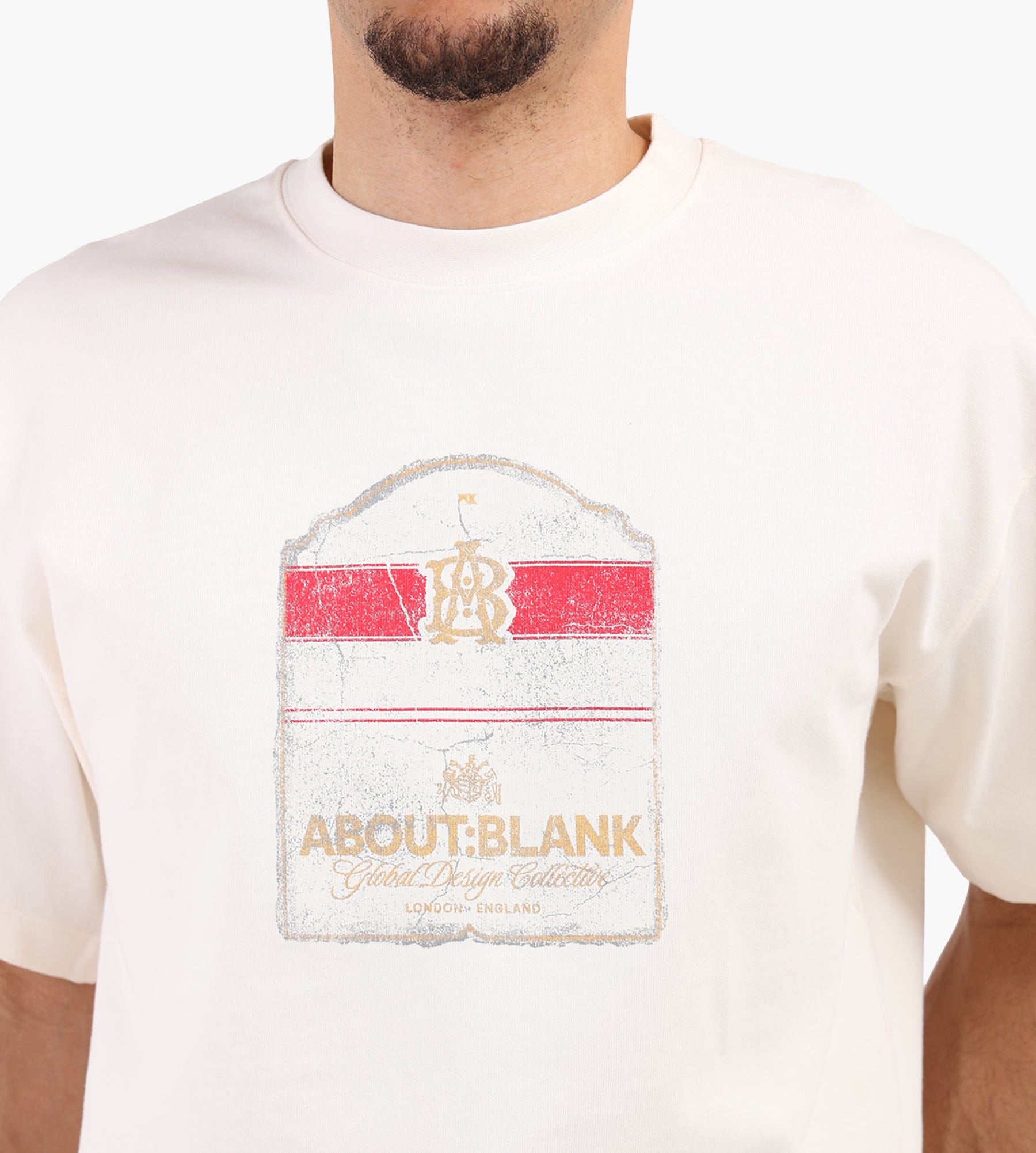 about:blank Bottle T-Shirt Cotton Oat