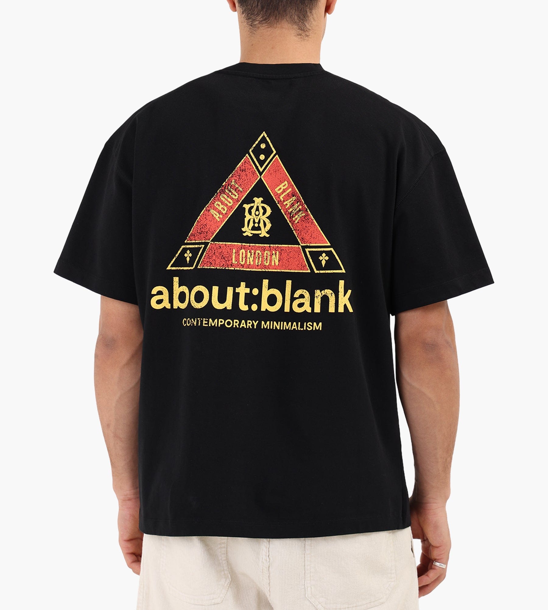 about:blank Monti T-Shirt Cotton Black