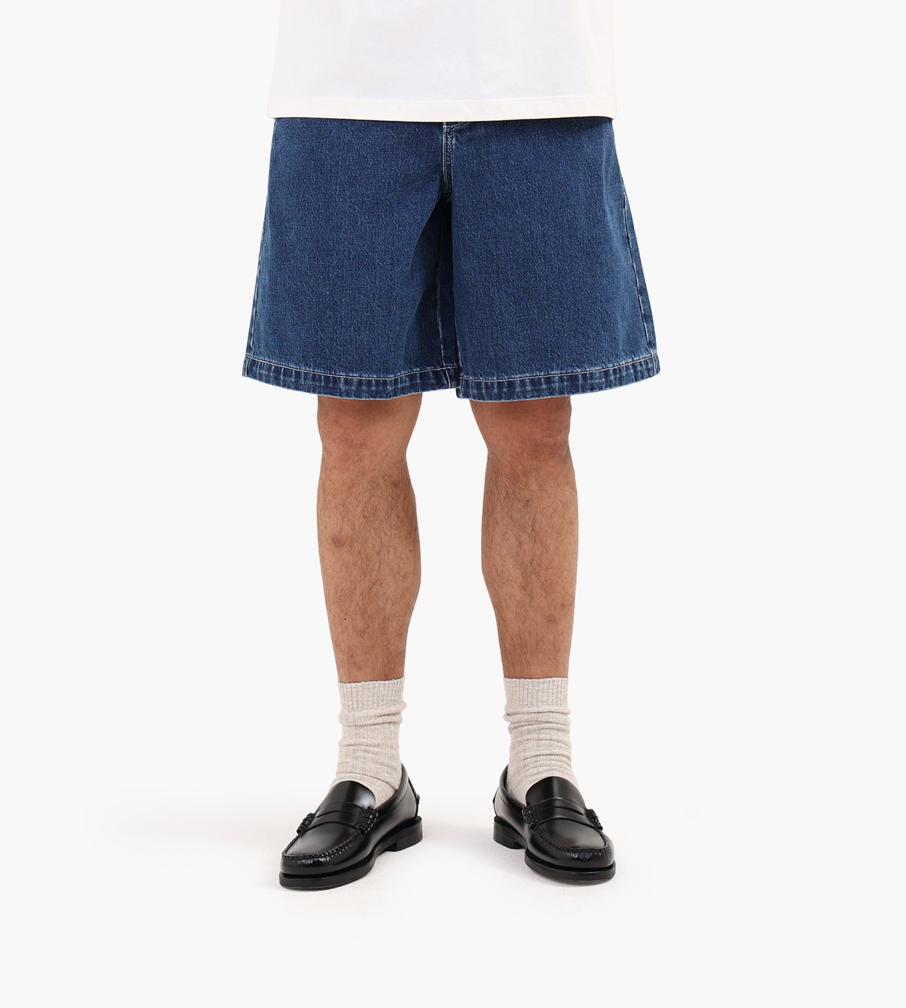 Libertine-Libertine Aware 3409 Shorts Washed Blue