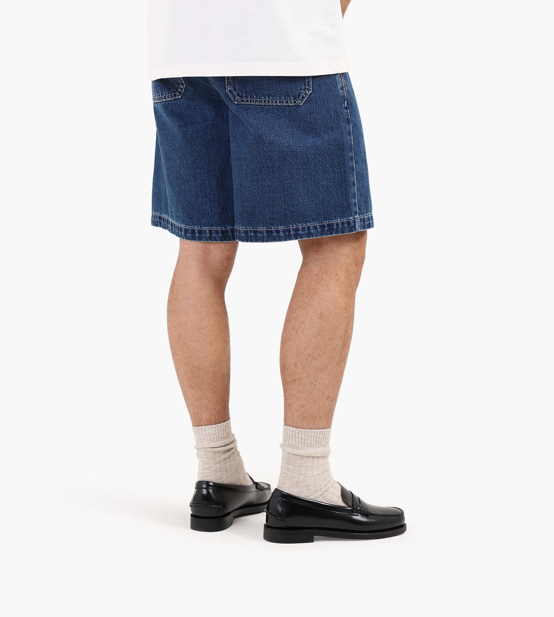 Libertine-Libertine Aware 3409 Shorts Washed Blue