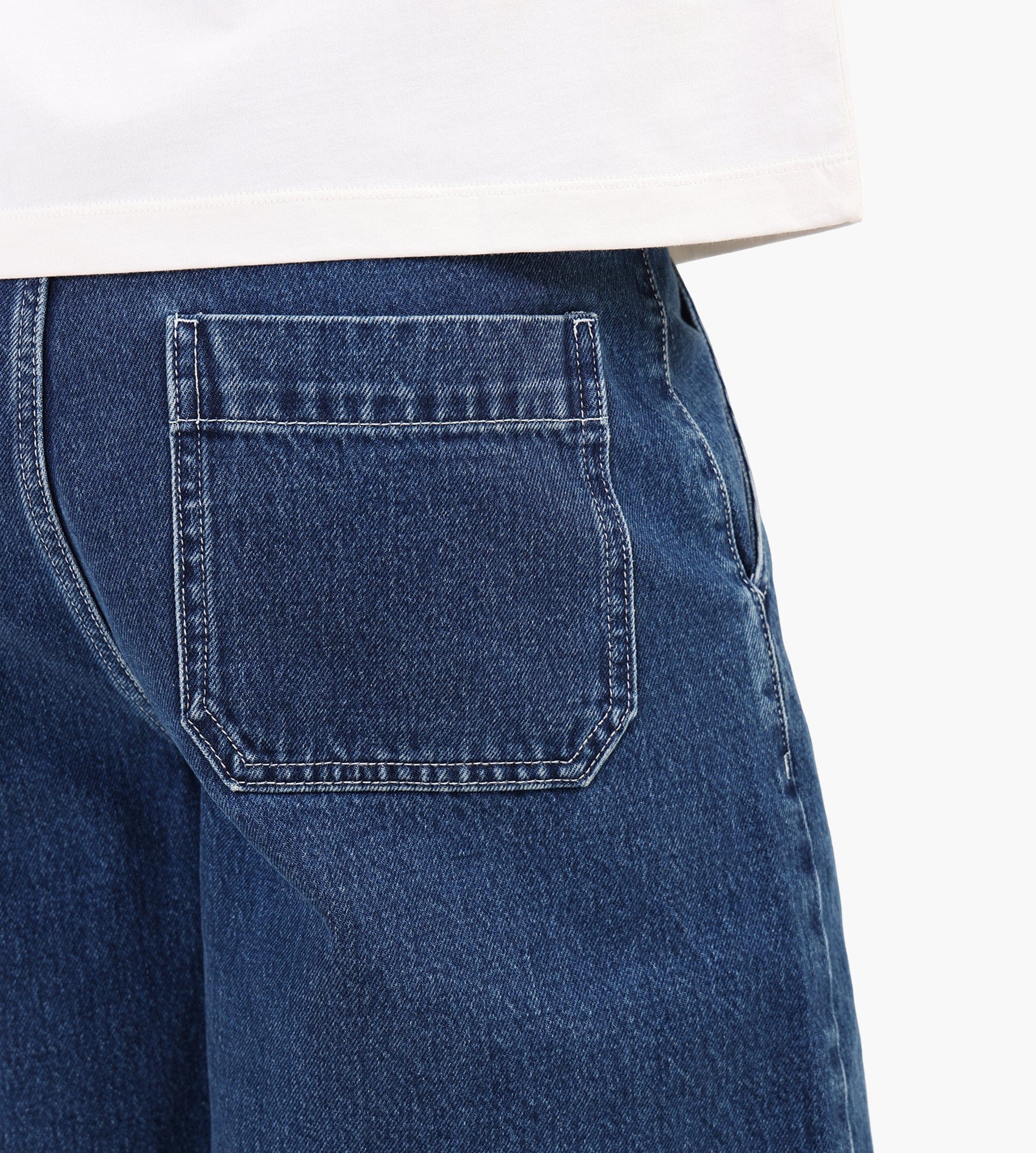 Libertine-Libertine Aware 3409 Shorts Washed Blue